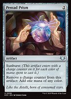 Glossy Finish Edge of Eternities Commander Pentad Prism ( #56 )