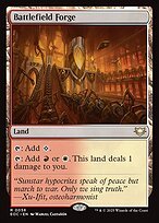 Glossy Finish Edge of Eternities Commander Battlefield Forge ( #58 )