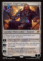 Matte Finish Edge of Eternities Tezzeret, Cruel Captain ( #2 )