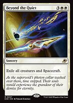 Matte Finish Edge of Eternities Beyond the Quiet ( #7 )