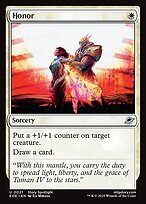 Matte Finish Edge of Eternities Honor ( #21 )