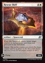 Matte Finish Edge of Eternities Rescue Skiff ( #32 )
