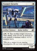 Matte Finish Edge of Eternities Starport Security ( #39 )