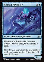 Matte Finish Edge of Eternities Mechan Navigator ( #64 )