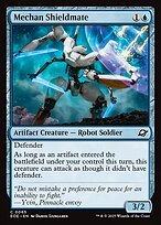 Matte Finish Edge of Eternities Mechan Shieldmate ( #65 )