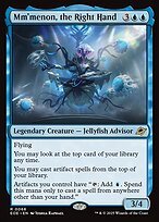 Matte Finish Edge of Eternities Mm'menon, the Right Hand ( #68 )