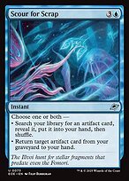 Matte Finish Edge of Eternities Scour for Scrap ( #73 )