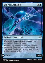 Matte Finish Edge of Eternities Uthros Scanship ( #85 )