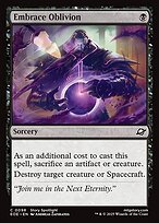 Matte Finish Edge of Eternities Embrace Oblivion ( #98 )