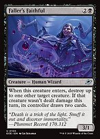 Matte Finish Edge of Eternities Faller's Faithful ( #100 )