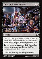 Matte Finish Edge of Eternities Temporal Intervention ( #120 )