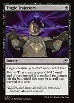 Matte Finish Edge of Eternities Tragic Trajectory ( #122 )