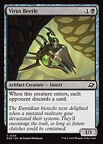 Matte Finish Edge of Eternities Virus Beetle ( #124 )