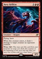 Matte Finish Edge of Eternities Nova Hellkite ( #148 )