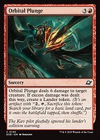 Matte Finish Edge of Eternities Orbital Plunge ( #149 )