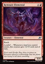 Matte Finish Edge of Eternities Remnant Elemental ( #155 )