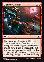 Matte Finish Edge of Eternities Systems Override ( #161 )