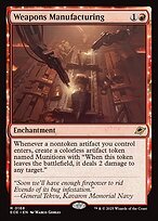Matte Finish Edge of Eternities Weapons Manufacturing ( #168 )