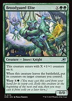 Matte Finish Edge of Eternities Broodguard Elite ( #175 )