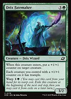 Matte Finish Edge of Eternities Drix Fatemaker ( #178 )