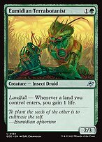 Matte Finish Edge of Eternities Eumidian Terrabotanist ( #180 )
