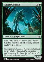 Matte Finish Edge of Eternities Fungal Colossus ( #184 )
