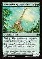 Matte Finish Edge of Eternities Harmonious Grovestrider ( #189 )