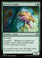 Matte Finish Edge of Eternities Icecave Crasher ( #191 )