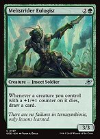 Matte Finish Edge of Eternities Meltstrider Eulogist ( #197 )