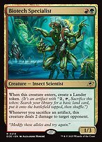 Matte Finish Edge of Eternities Biotech Specialist ( #214 )