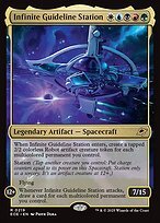 Matte Finish Edge of Eternities Infinite Guideline Station ( #219 )