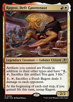 Matte Finish Edge of Eternities Ragost, Deft Gastronaut ( #224 )