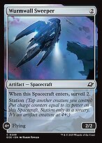 Matte Finish Edge of Eternities Wurmwall Sweeper ( #249 )