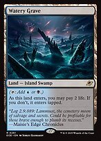 Matte Finish Edge of Eternities Watery Grave ( #261 )