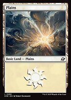 Matte Finish Edge of Eternities Plains ( #268 )