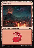 Matte Finish Edge of Eternities Mountain ( #274 )