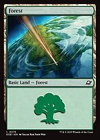 Matte Finish Edge of Eternities Forest ( #276 )