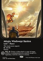 Matte Finish Edge of Eternities Adagia, Windswept Bastion ( #277 )