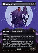 Matte Finish Edge of Eternities Elegy Acolyte ( #293 )