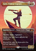 Matte Finish Edge of Eternities Sami, Wildcat Captain ( #301 )