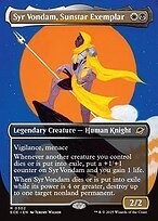 Matte Finish Edge of Eternities Syr Vondam, Sunstar Exemplar ( #302 )