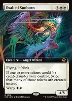 Matte Finish Edge of Eternities Exalted Sunborn ( #318 )
