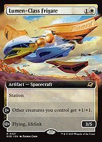 Matte Finish Edge of Eternities Lumen-Class Frigate ( #321 )