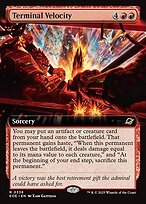 Matte Finish Edge of Eternities Terminal Velocity ( #338 )