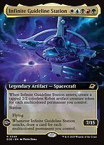 Matte Finish Edge of Eternities Infinite Guideline Station ( #348 )