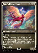 Matte Finish Edge of Eternities Starfield Shepherd ( #393 )