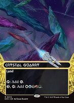 Matte Finish Edge of Eternities: Stellar Sights Crystal Quarry ( #10 )