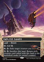 Matte Finish Edge of Eternities: Stellar Sights Endless Sands ( #15 )