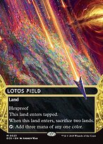 Matte Finish Edge of Eternities: Stellar Sights Lotus Field ( #23 )