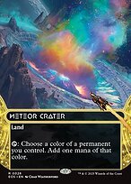 Matte Finish Edge of Eternities: Stellar Sights Meteor Crater ( #26 )
